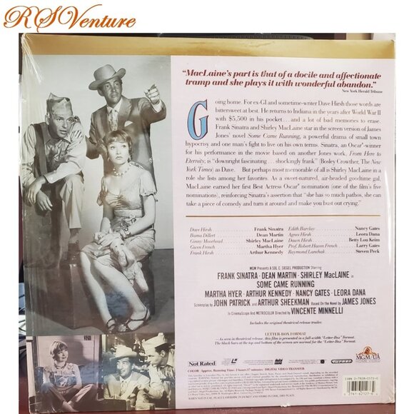 LaserDisc Film "SOME CAME RUNNING" - Picture 2 of 3